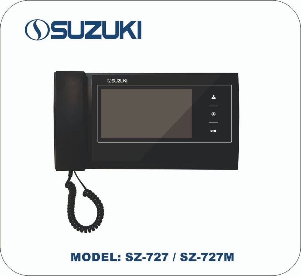 مانیتور مدل 727 سوزوکی بارنگ مشکی