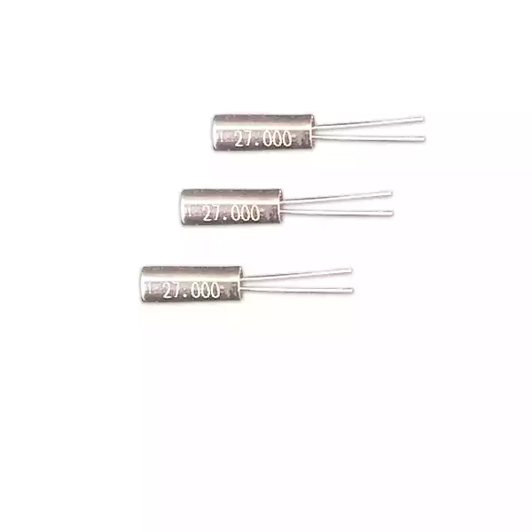 کریستال استوانه‌ای 27 مگاهرتز سایز 8×3 میلی‌متر
