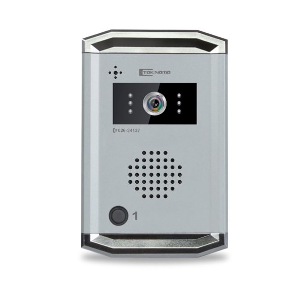 پنل آیفون تصویری آنالوگ تکنما 1 واحدی TZB