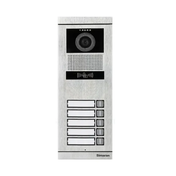 پنل تصویری فرداد کارتی پنج واحدی سیماران مدل VFC5
